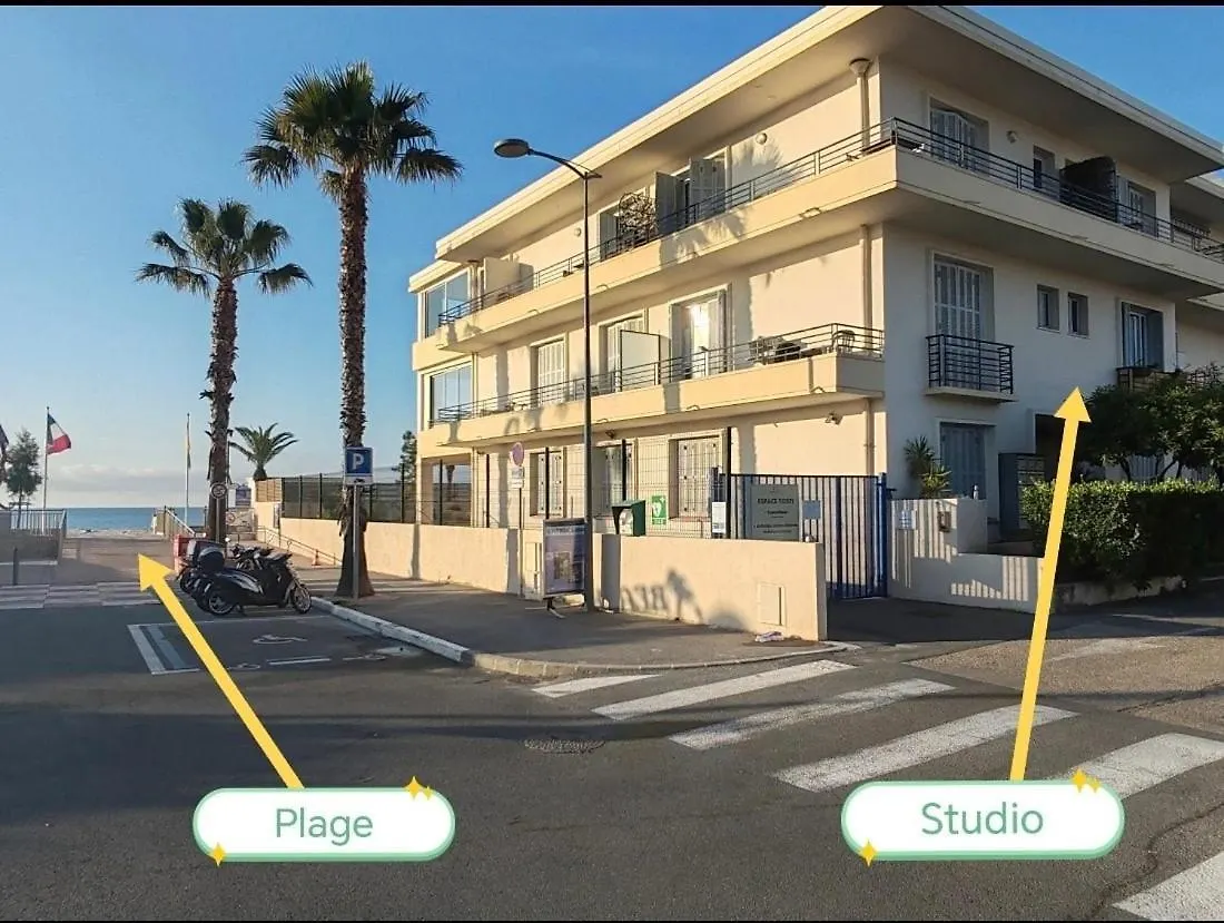 Appartement Studio Beach Villeneuve-Loubet